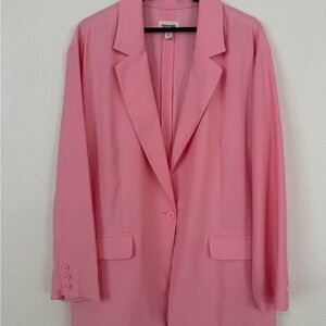 Chic Pink Blazer by Open Edit